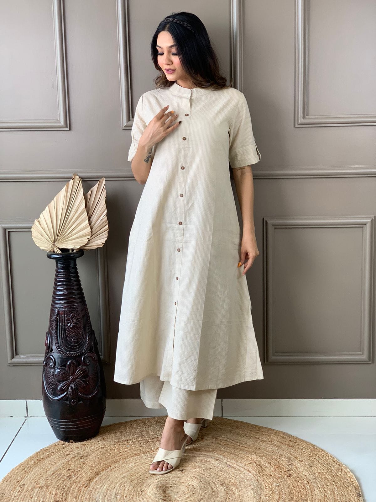 Virat Aline pattern paired Kurti With Bottom Catalog